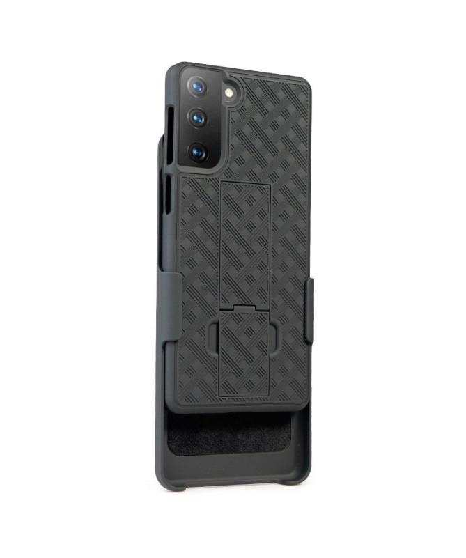 Coque Samsung Galaxy S21 Plus intégrale avec clip ceinture