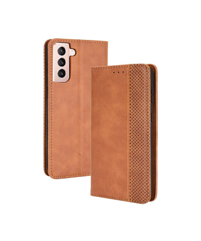 Housse Samsung Galaxy S21 Plus Le Cirénius Style Cuir