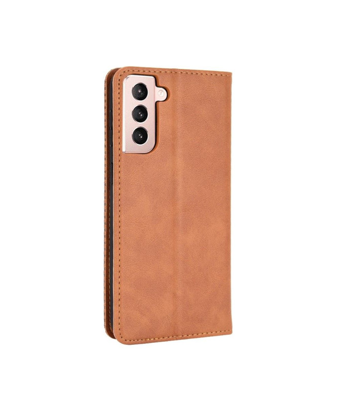 Housse Samsung Galaxy S21 Plus Le Cirénius Style Cuir