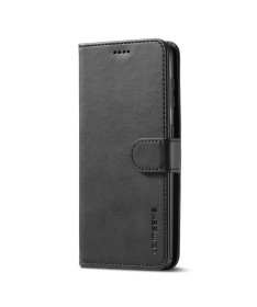 Étui Samsung Galaxy S21 Plus LC.IMEEKE effet cuir portefeuille