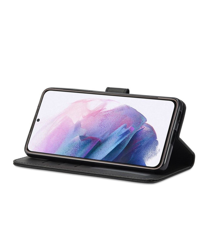 Étui Samsung Galaxy S21 Plus LC.IMEEKE effet cuir portefeuille