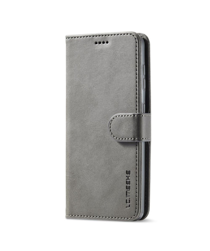 Étui Samsung Galaxy S21 Plus LC.IMEEKE effet cuir portefeuille
