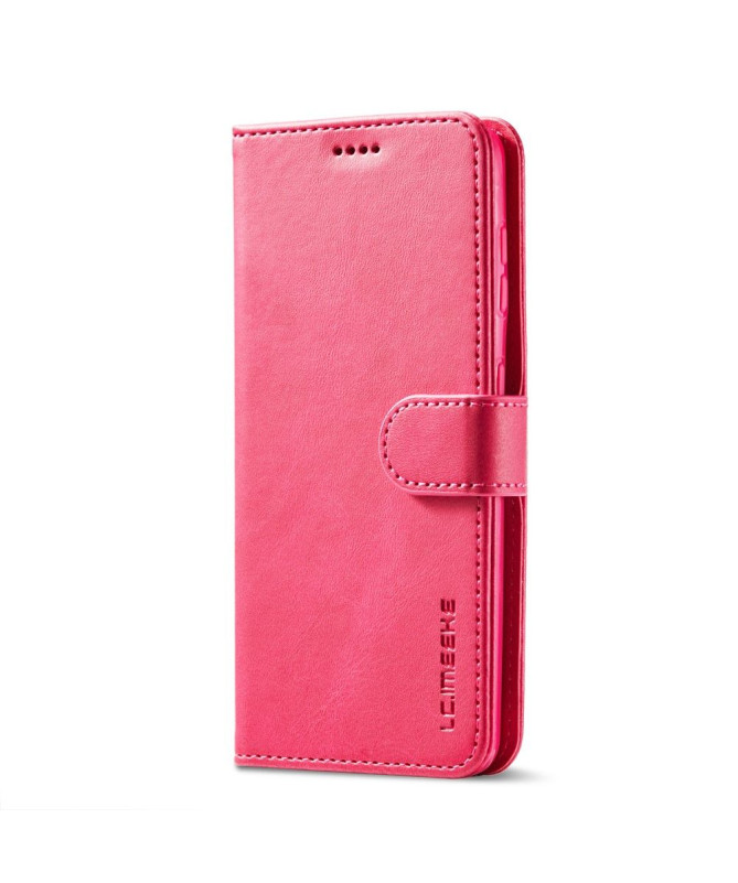 Étui Samsung Galaxy S21 Plus LC.IMEEKE effet cuir portefeuille