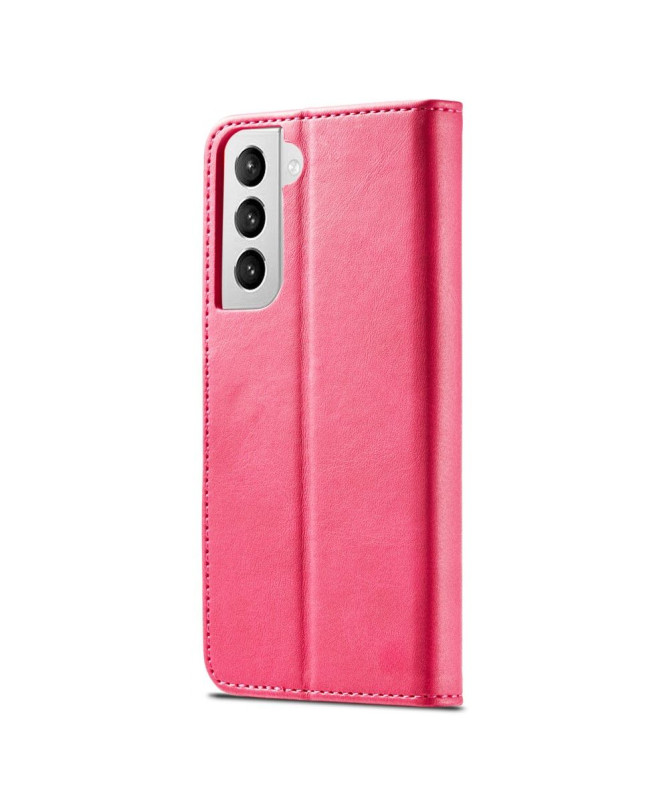 Étui Samsung Galaxy S21 Plus LC.IMEEKE effet cuir portefeuille