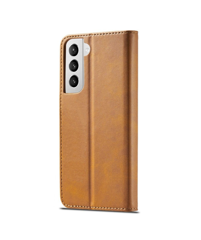 Étui Samsung Galaxy S21 Plus LC.IMEEKE effet cuir portefeuille