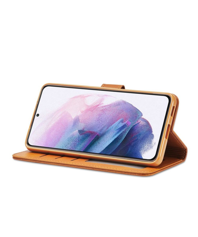 Étui Samsung Galaxy S21 Plus LC.IMEEKE effet cuir portefeuille