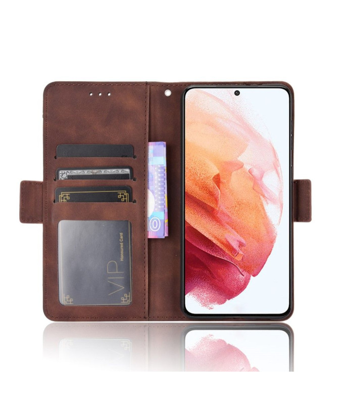 Housse Samsung Galaxy S21 Plus Premium avec Porte Cartes