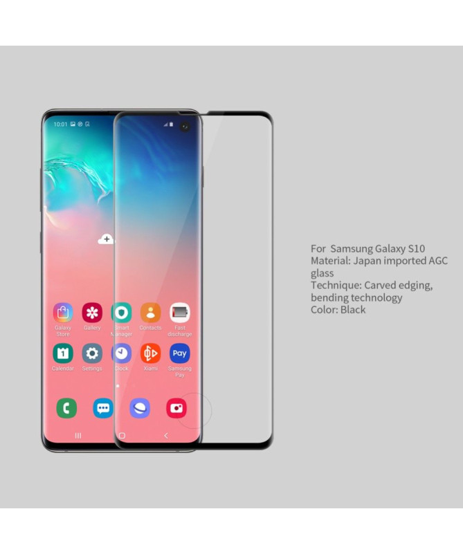 Protection d'écran Nillkin en Verre Trempé pour Samsung Galaxy S10