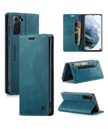 Housse Samsung Galaxy S21 AUTSPACE Simili Cuir