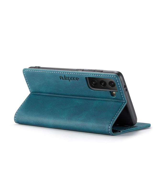 Housse Samsung Galaxy S21 AUTSPACE Simili Cuir