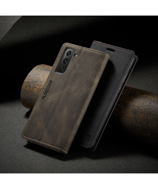 Housse Samsung Galaxy S21 AUTSPACE Simili Cuir