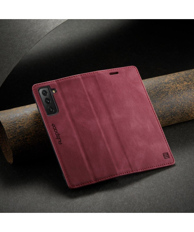 Housse Samsung Galaxy S21 AUTSPACE Simili Cuir