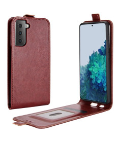 Housse Samsung Galaxy S21 Plus simili cuir avec rabat verticale