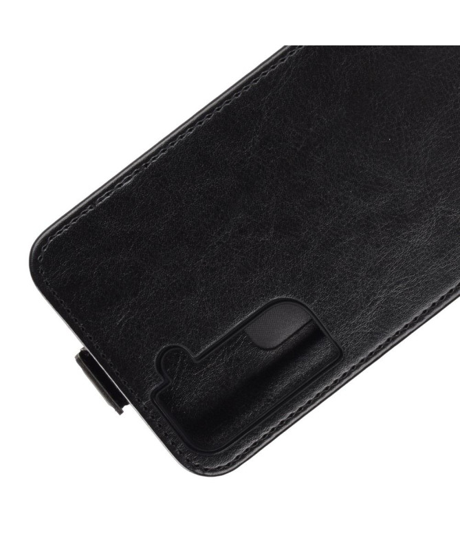 Housse Samsung Galaxy S21 Plus simili cuir avec rabat verticale
