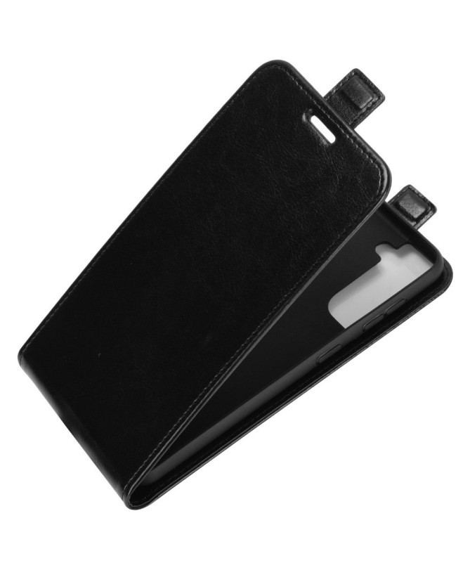 Housse Samsung Galaxy S21 Plus simili cuir avec rabat verticale