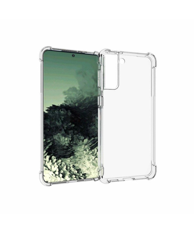 Coque Samsung Galaxy S21 Plus transparente angles renforcés
