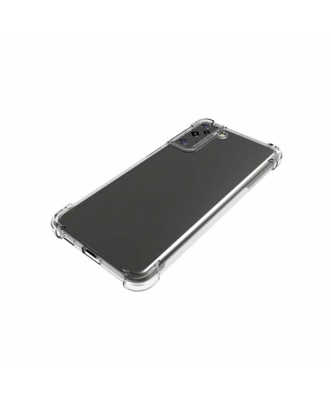 Coque Samsung Galaxy S21 Plus transparente angles renforcés