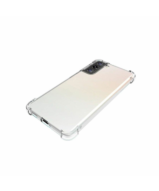 Coque Samsung Galaxy S21 transparente angles renforcés