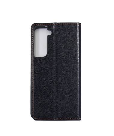 Flip cover Samsung Galaxy S21 PURE simili cuir