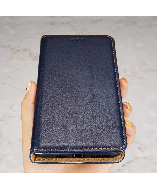 Flip cover Samsung Galaxy S21 PURE simili cuir