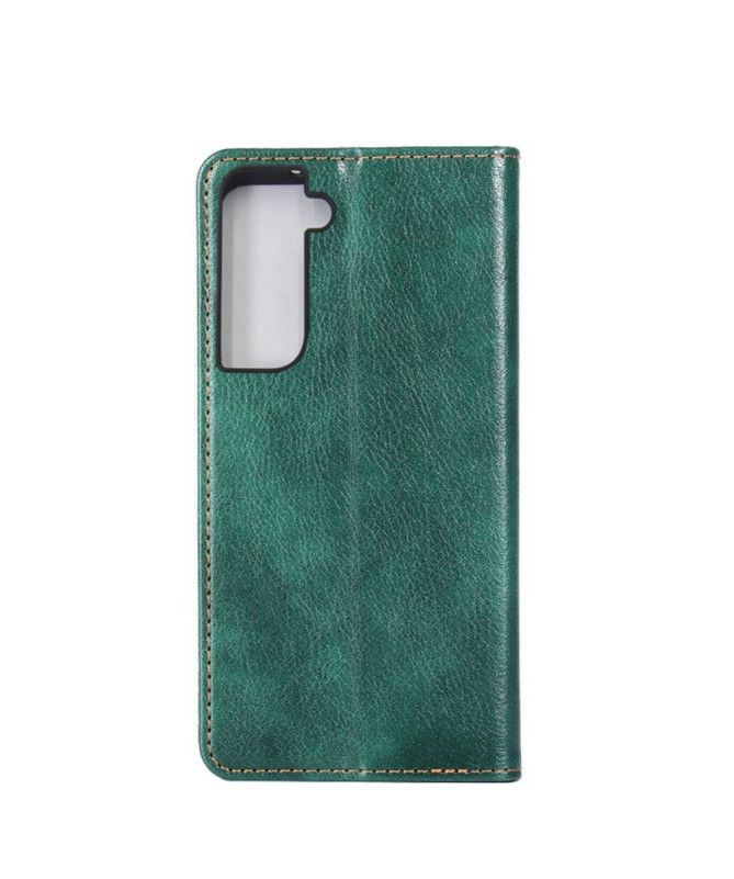 Flip cover Samsung Galaxy S21 PURE simili cuir