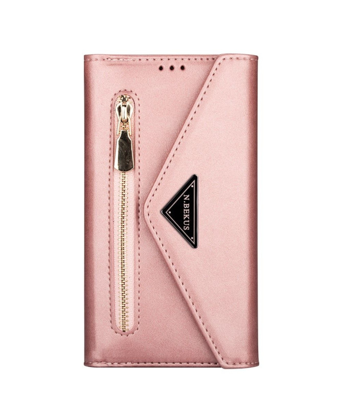 Housse Portefeuille Samsung Galaxy S21 Plus Effet Cuir N.BEKUS
