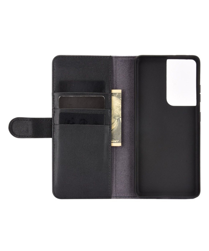 Housse Samsung Galaxy S21 Ultra Cuir Premium