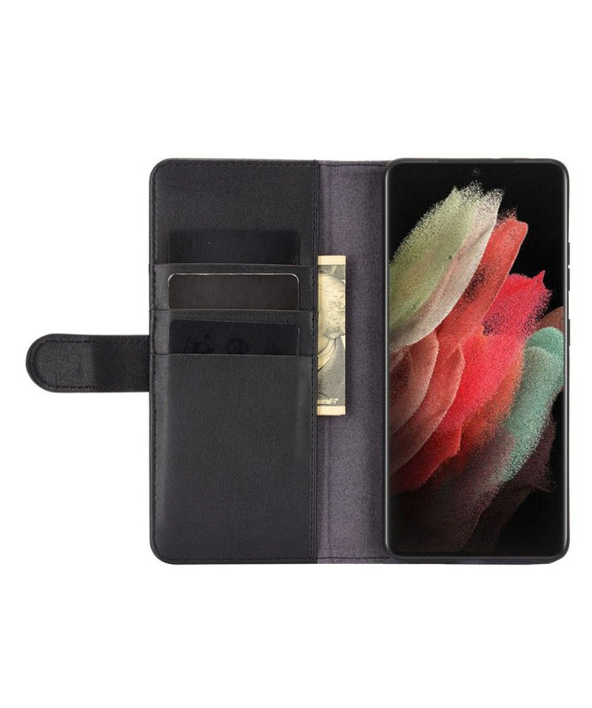 Housse Samsung Galaxy S21 Ultra Cuir Premium