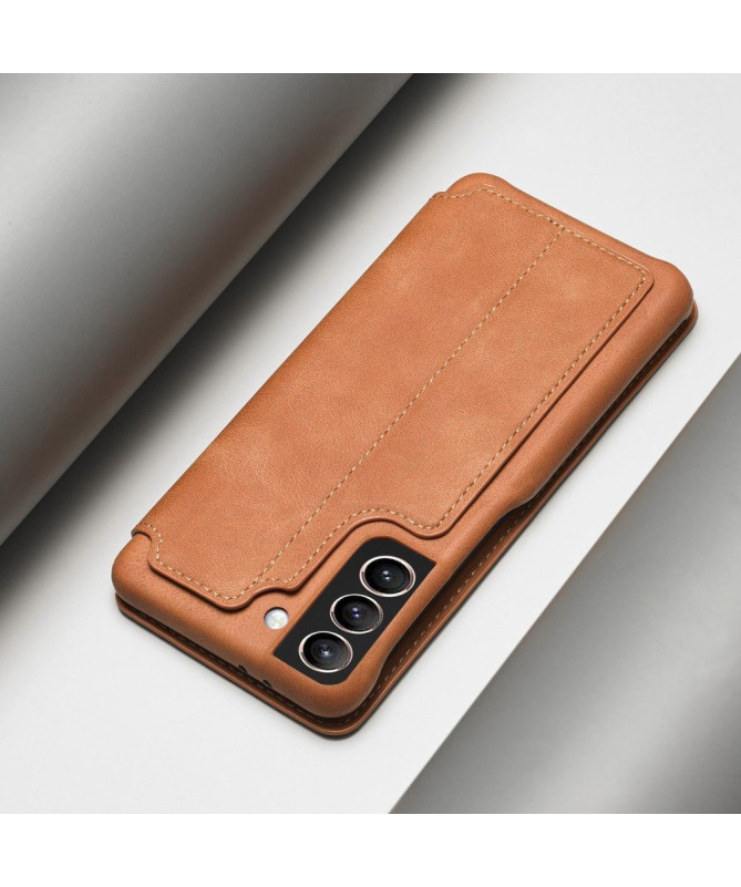 Housse Samsung Galaxy S21 Solid Suit simili cuir