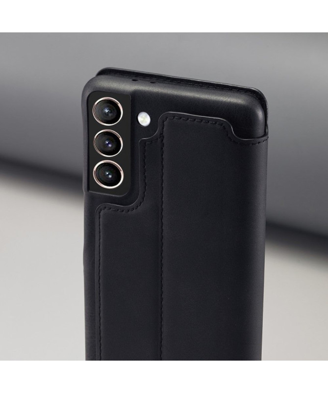 Housse Samsung Galaxy S21 Solid Suit simili cuir