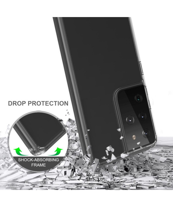 Protection Coque Samsung Galaxy S21 Ultra 5G Transparente - photo 2