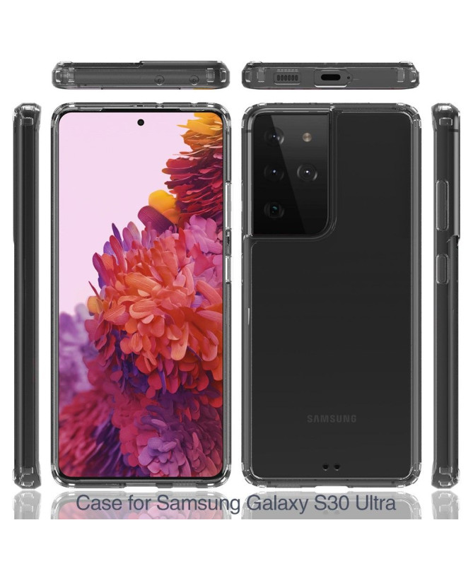 Protection Coque Samsung Galaxy S21 Ultra 5G Transparente - photo 3