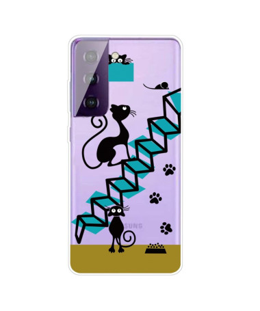 Coque Samsung Galaxy S21 5G illustration chat