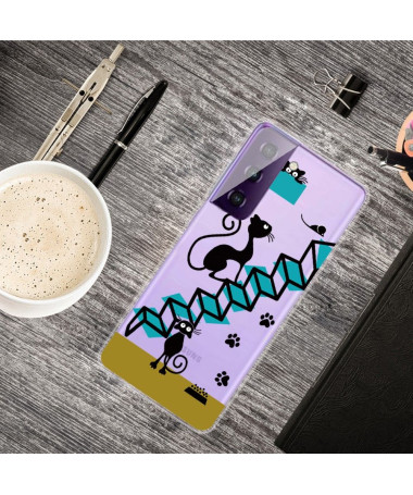 Coque Samsung Galaxy S21 5G illustration chat