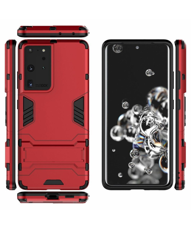 Coque Samsung Galaxy S21 Ultra 5G Cool Guard avec support intégré
