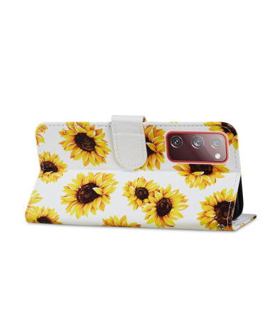 Housse Samsung Galaxy S20 FE Tournesol Fleur