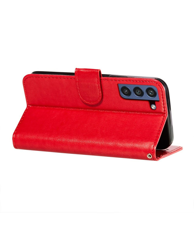 Housse Samsung Galaxy S21 FE Rabat Porte-Cartes