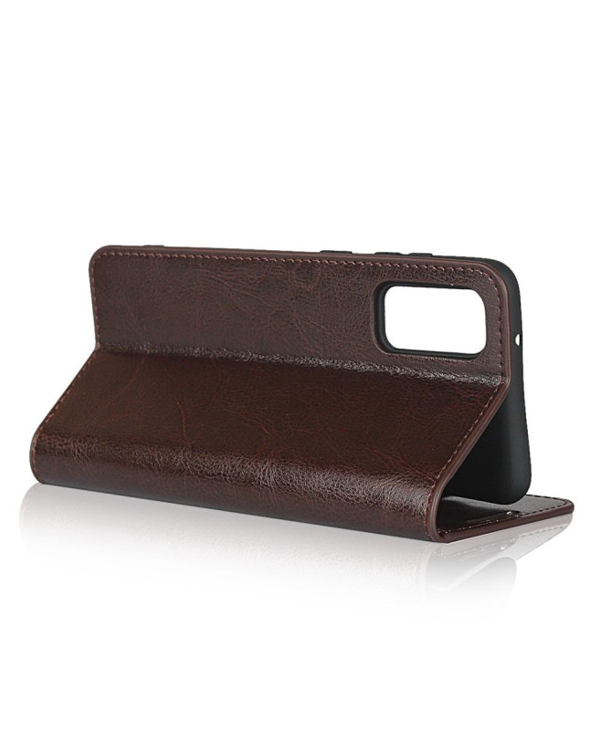 Housse Samsung Galaxy S20 Cuir Porte Cartes Fonction Support