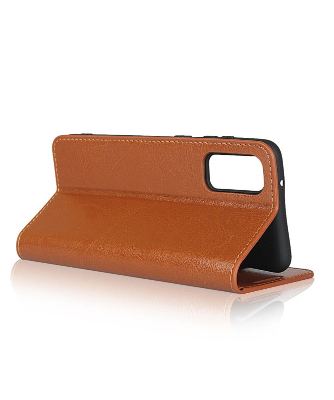 Housse Samsung Galaxy S20 Cuir Porte Cartes Fonction Support