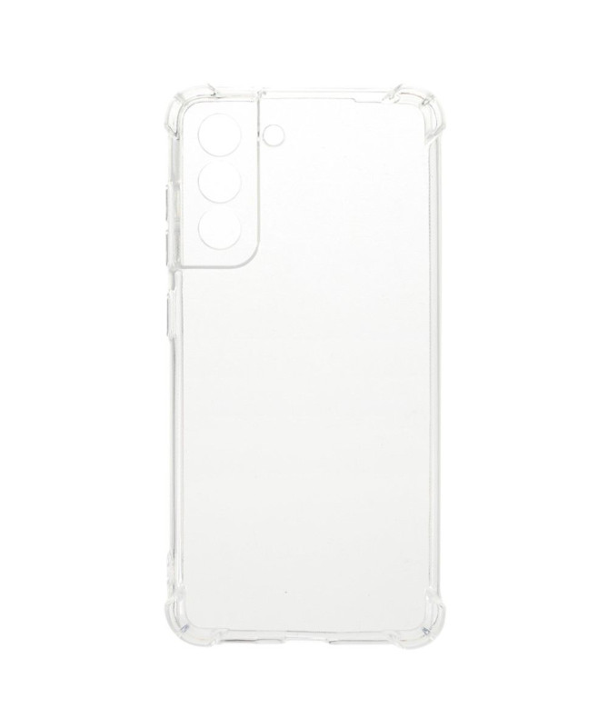 Coque Samsung Galaxy S21 FE transparente angles renforcés