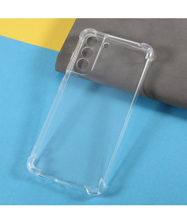 Coque Samsung Galaxy S21 FE transparente angles renforcés