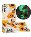 Coque Samsung Galaxy S21 5G Fluorescente Tournesol Vintage