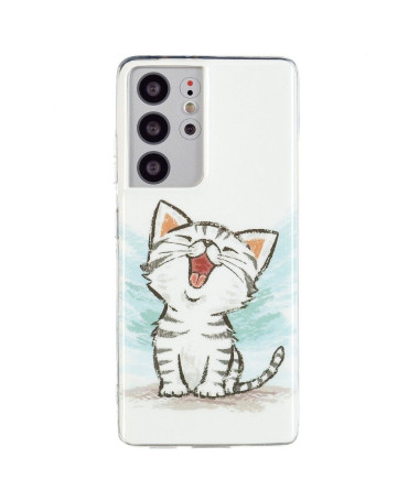 Coque Samsung Galaxy S21 Ultra 5G Fluorescente Chat content