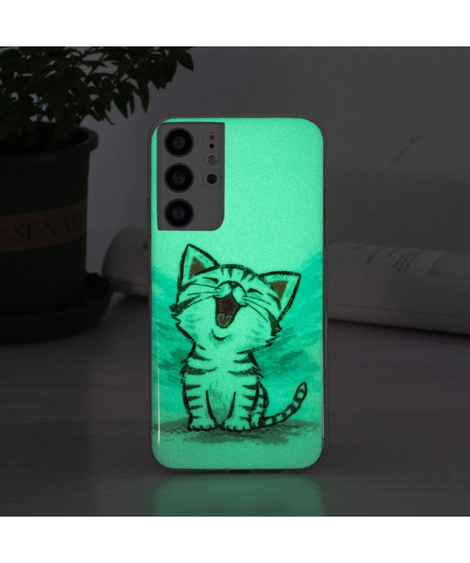 Coque Samsung Galaxy S21 Ultra 5G Fluorescente Chat content