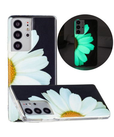 Coque Samsung Galaxy S21 Ultra 5G Fluorescente Marguerite