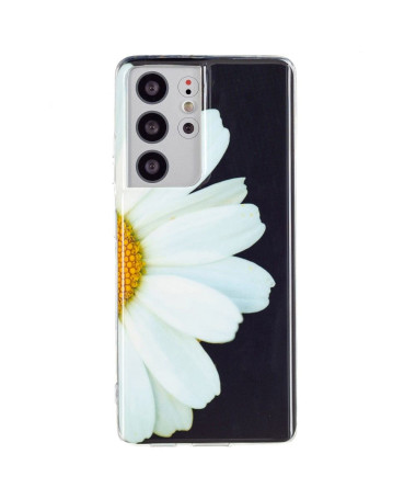 Coque Samsung Galaxy S21 Ultra 5G Fluorescente Marguerite