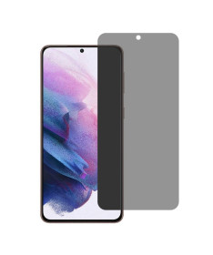 Protection d'écran Samsung Galaxy S21 5G verre trempé et filtre de confidentialité
