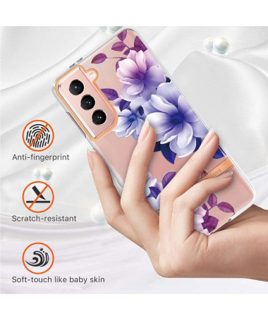 Coque Samsung Galaxy S21 5G Bégonia fleur