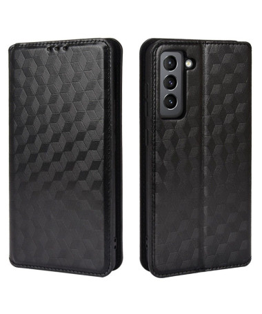 Housse Samsung Galaxy S21 FE 5G flip cover design géométrie