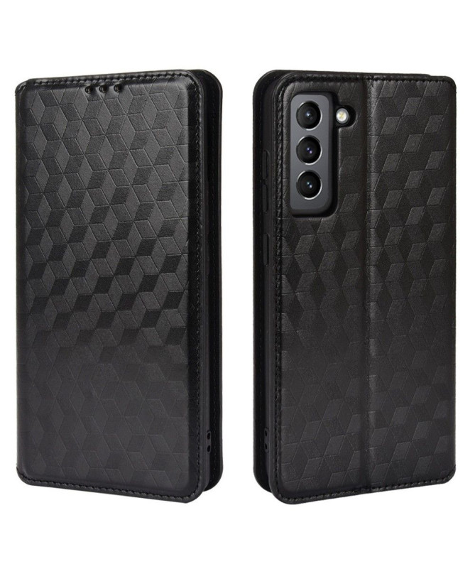 Housse Samsung Galaxy S21 FE 5G flip cover design géométrie